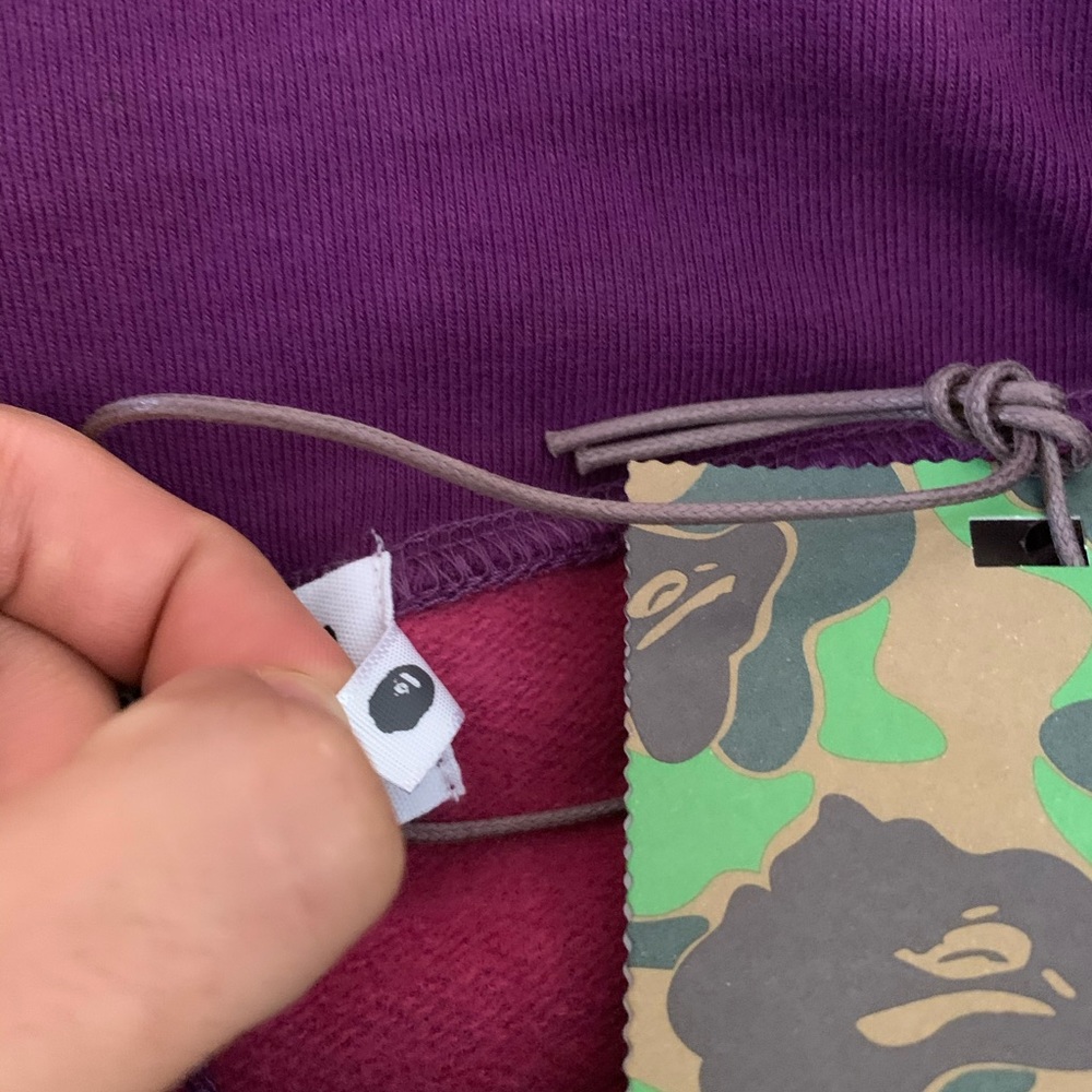 Bape / A Bathing Ape Purple Camo Shark Shorts - Picture 4 of 6